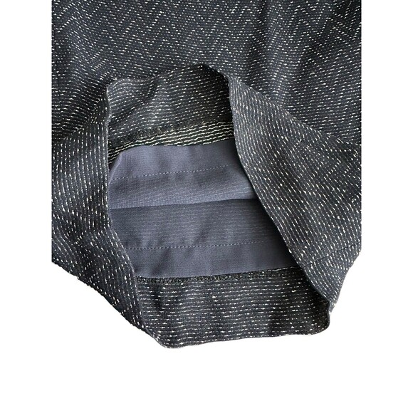 NWT $208 Dana Buchman Size 8 Lined Stretch Zigzag Navy Cream Straight Leg #X3-3 - Picture 11 of 16